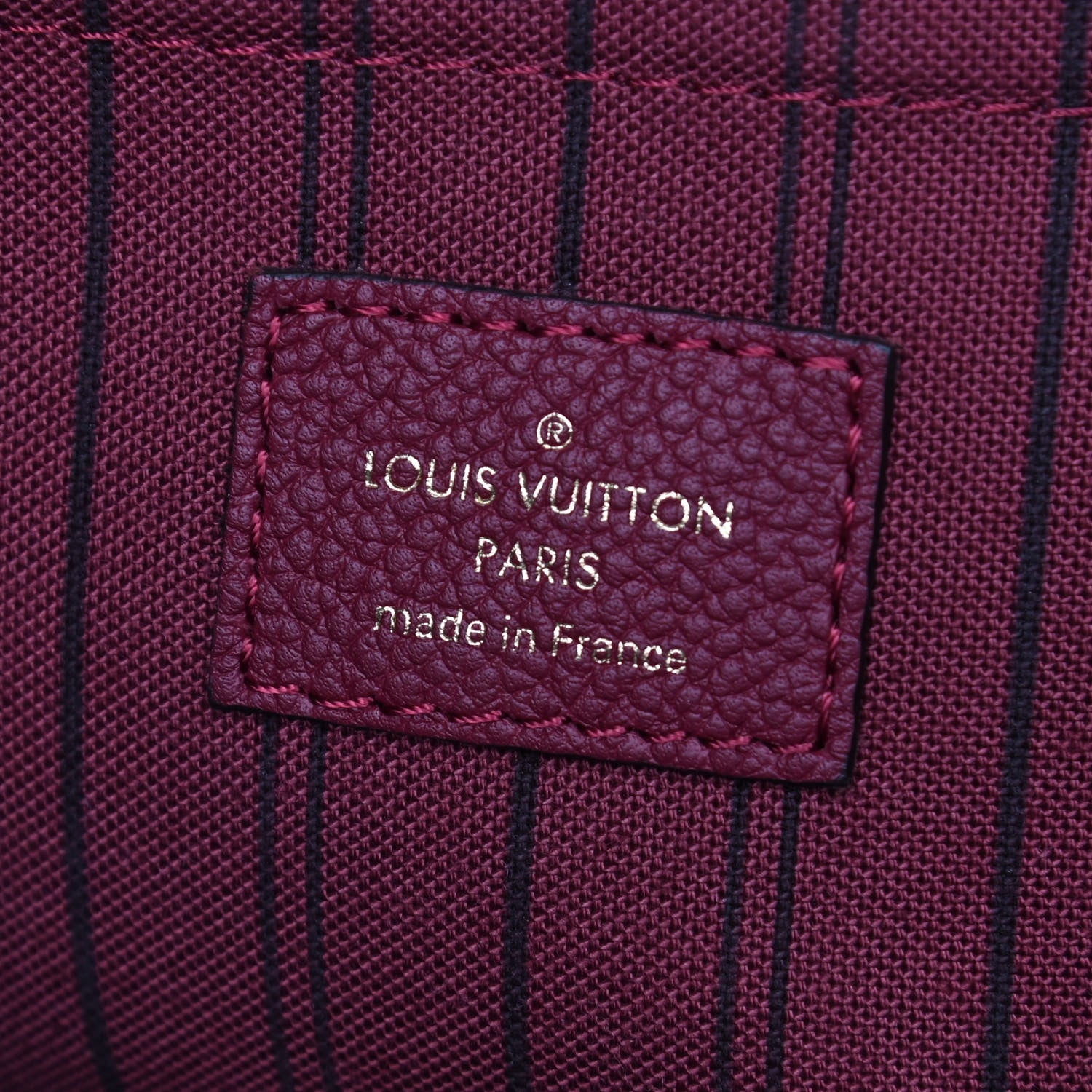 Louis Vuitton Empreinte Mazarine PM Raisin 5 of 10