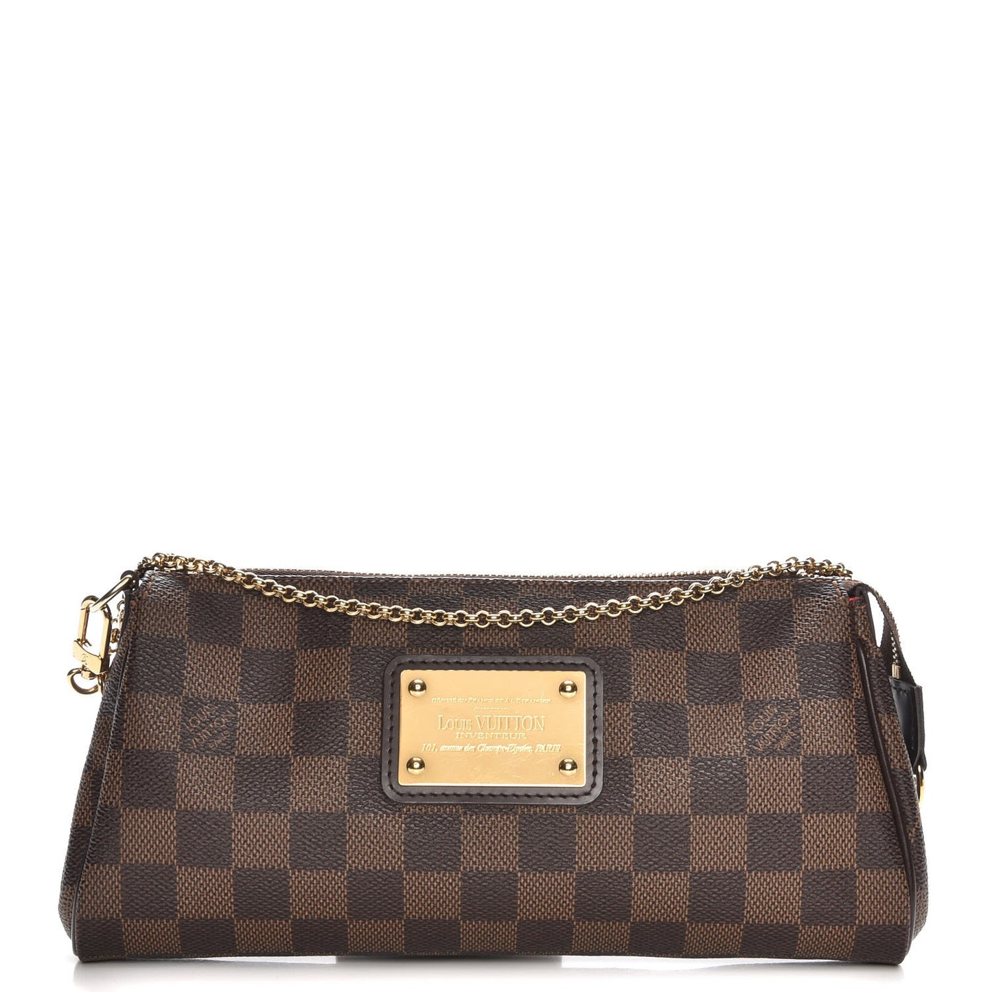Damier Ebene Eva Clutch