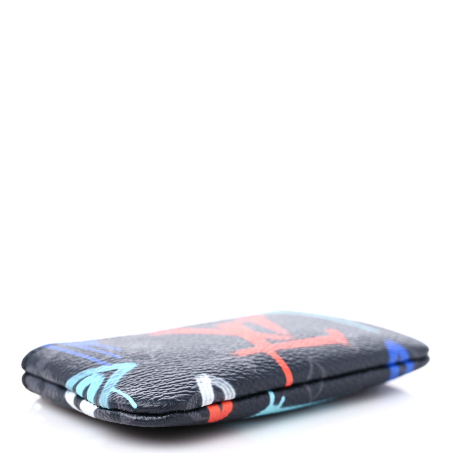Louis Vuitton Monogram Eclipse LV Graffiti Key Pouch Multicolor 4 of 8