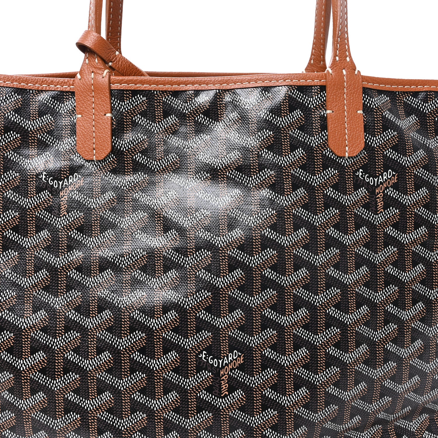 Goyard Goyardine Saint Louis PM Black Gold 9 of 11