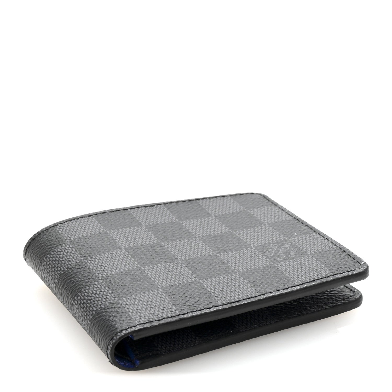 Louis Vuitton Damier Graphite Slender Wallet Blue 4 of 6