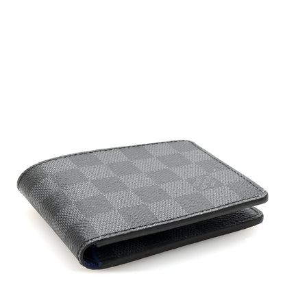 Louis Vuitton Damier Graphite Slender Wallet Blue 4 of 6