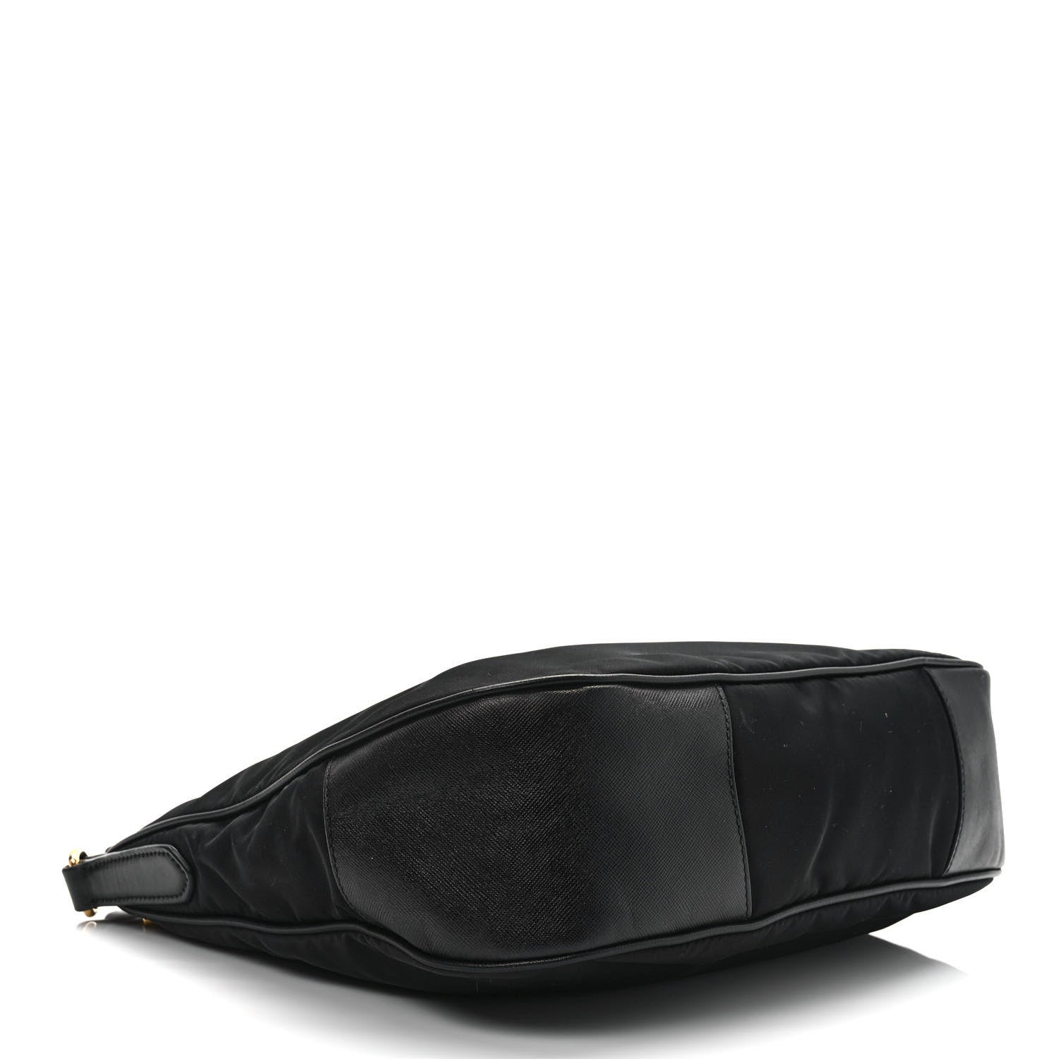 Prada Tessuto Nylon Shoulder Bag Black 3 of 10