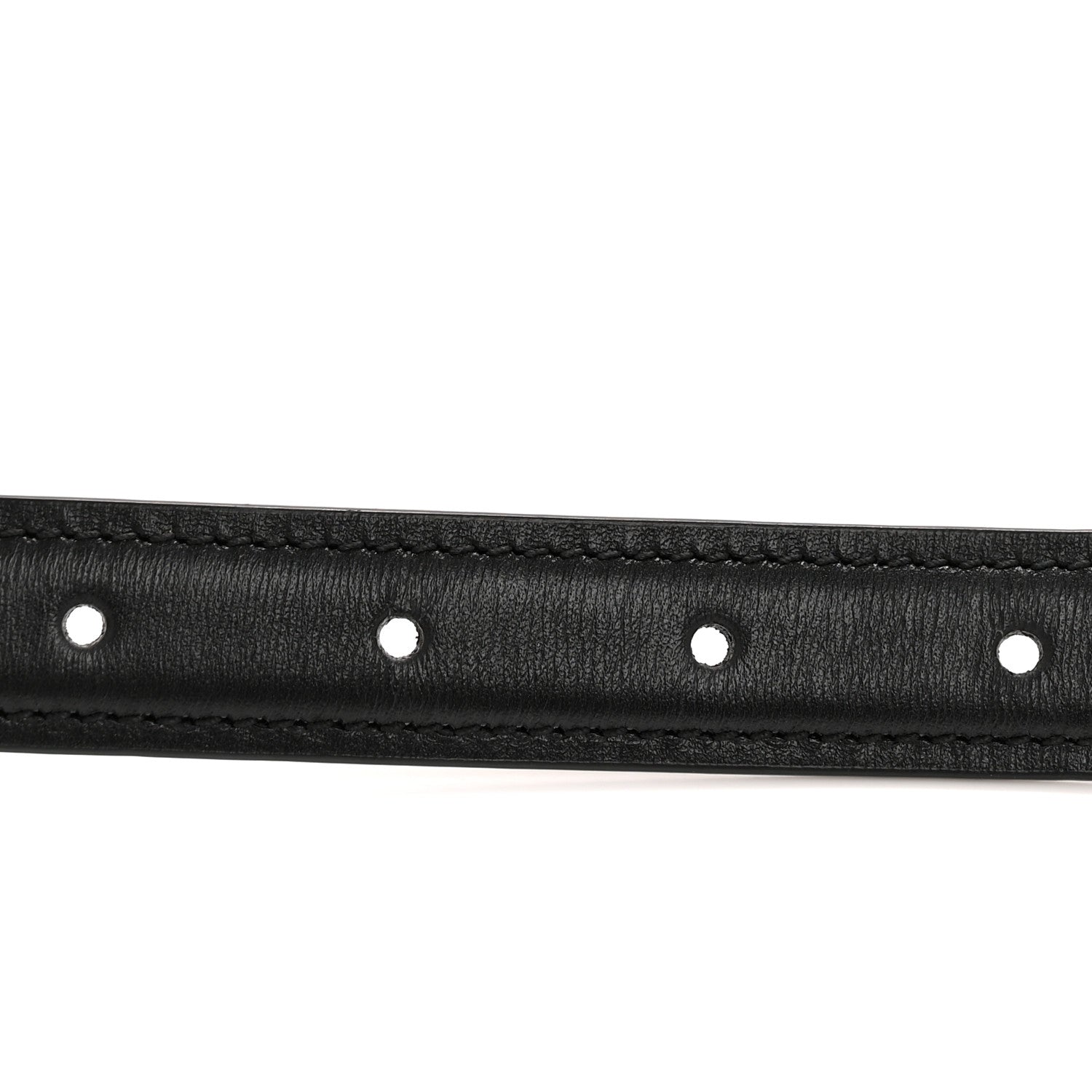 Gucci Ciny Lux Calfskin Blondie 20mm Belt 95 38 Black 1789565
