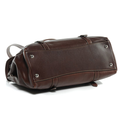 Prada Soft Calf Flap Shoulder Bag Nocciolo 4 of 8