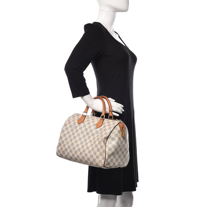 Louis Vuitton Damier Azur Speedy 30 2 of 18