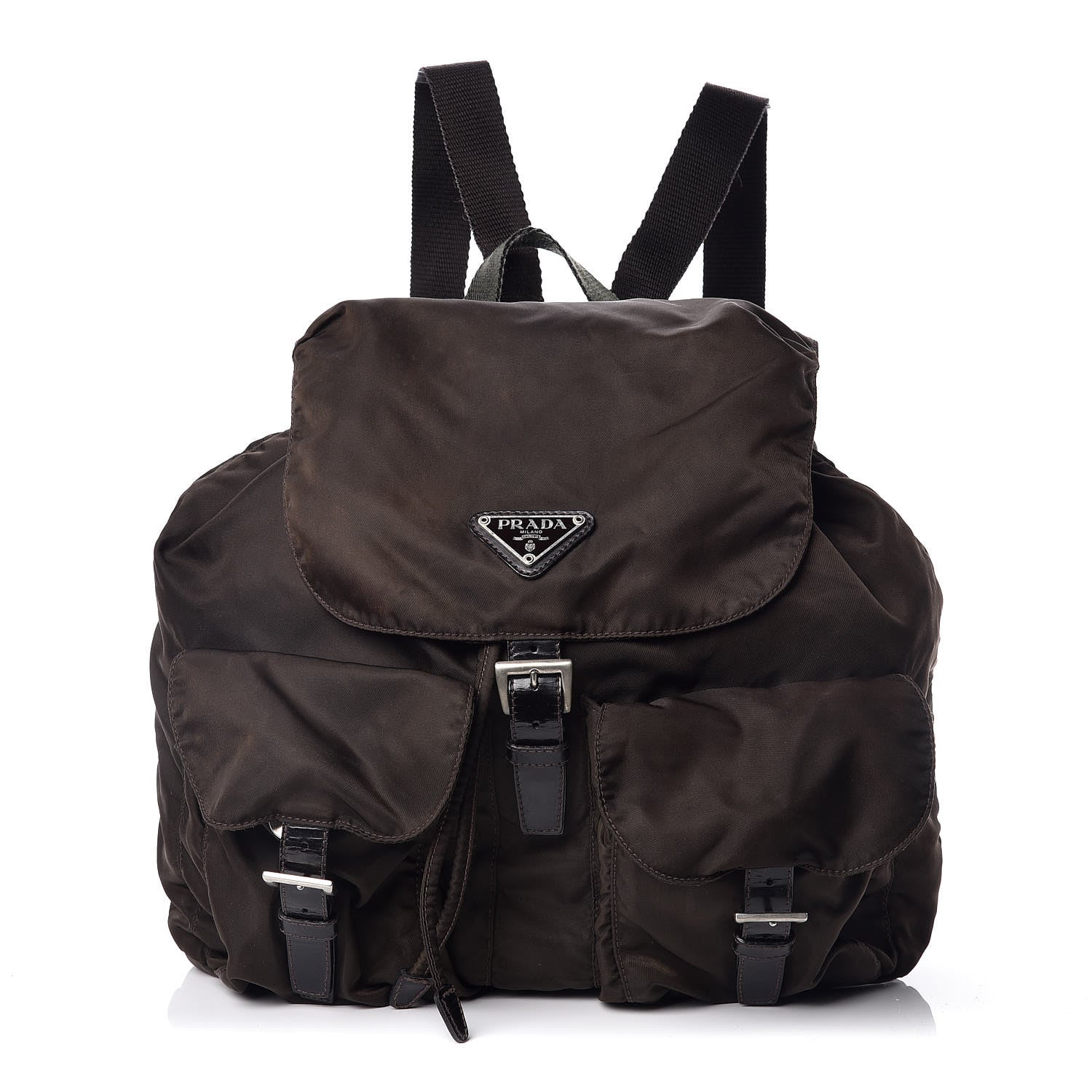 Prada Nylon Vela Small Backpack Ebano 1 of 16