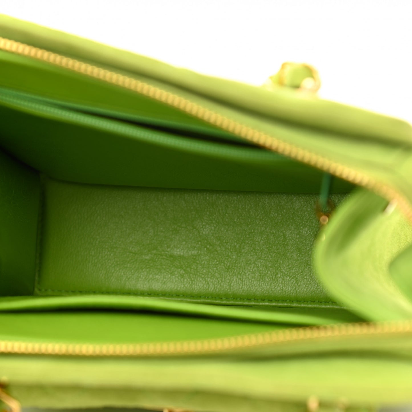 Suede Quilted CC Mini Shoulder Bag Green