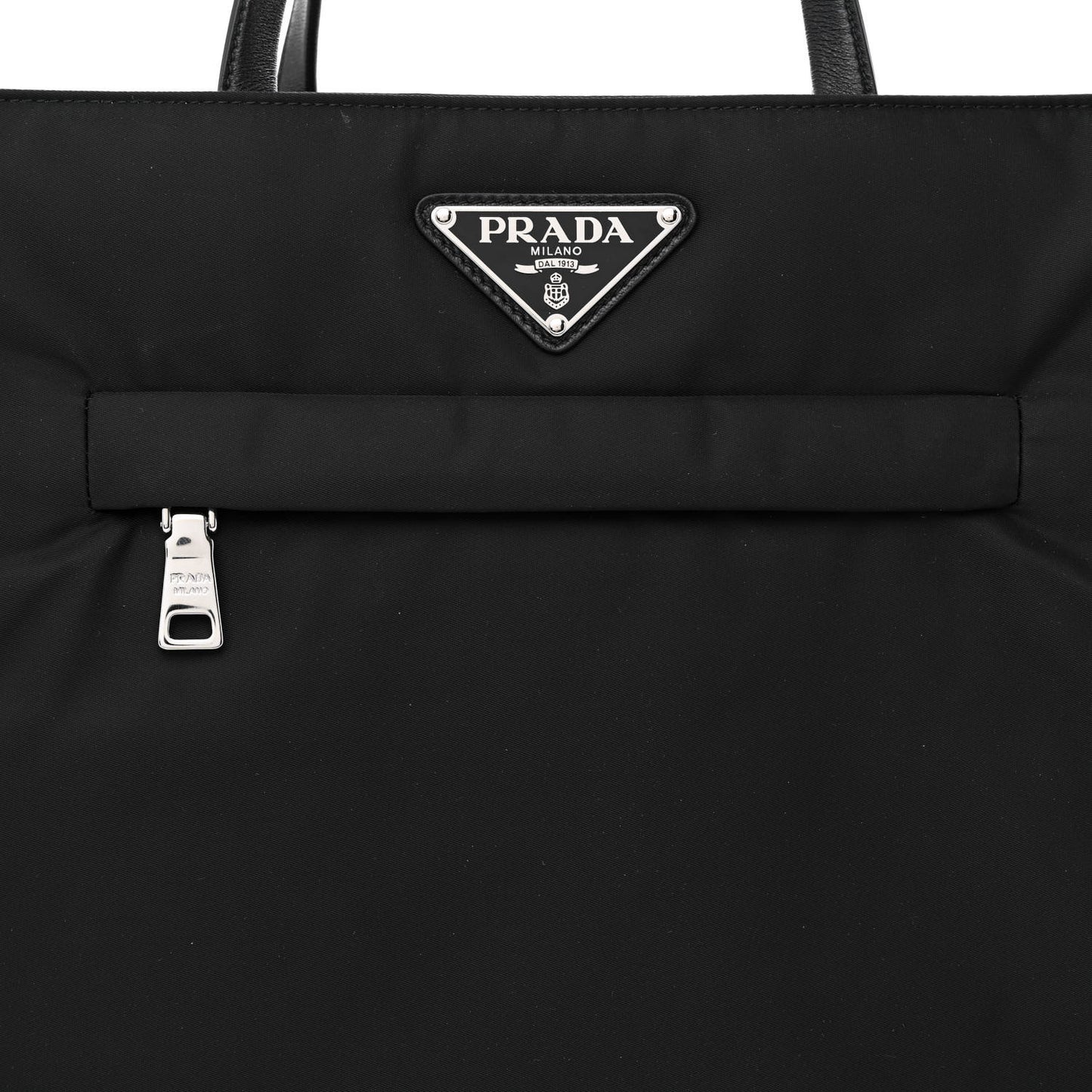 Tessuto Nylon Tote Bag Black