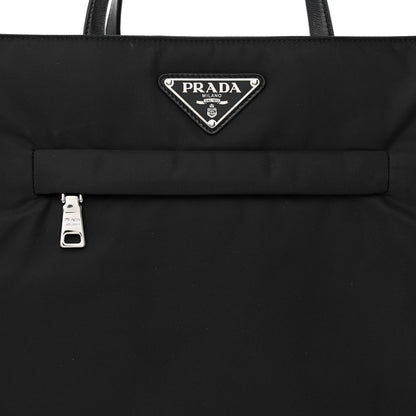 Prada Tessuto Nylon Tote Bag Black 8 of 10