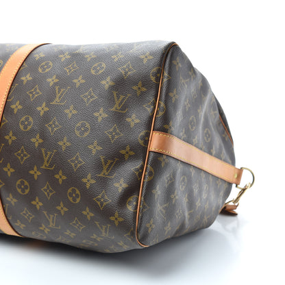 Louis Vuitton Monogram Keepall Bandouliere 55 7 of 8