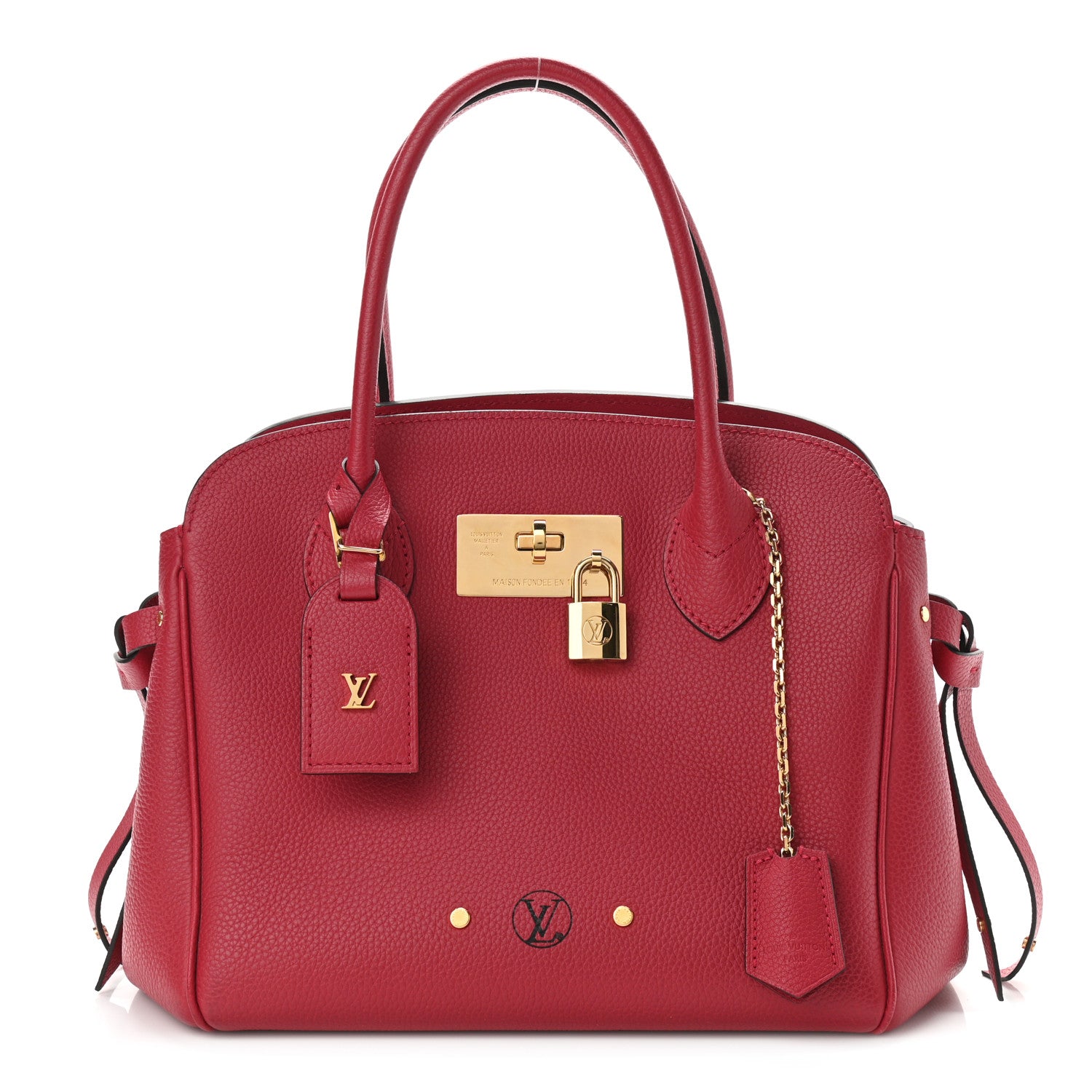 Louis Vuitton Veau Nuage Milla PM Red 1 of 10