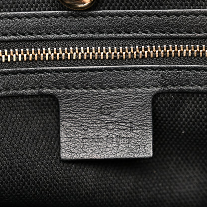 Gucci Patent Medium Soho Chain Shoulder Bag Black 6 of 12