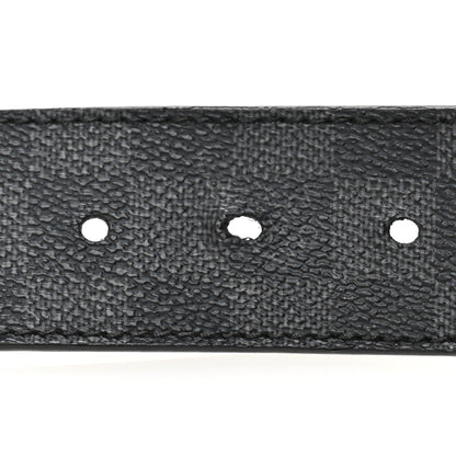 Louis Vuitton Calfskin Damier Eclipse 40mm LV Initiales Reversible 90 36 Belt 3 of 10