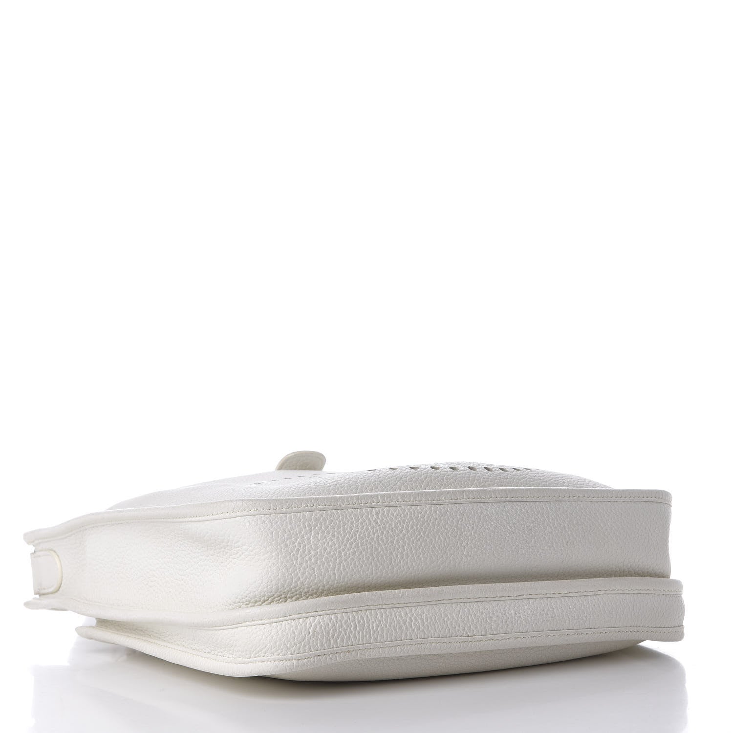 Hermes Taurillon Clemence Evelyne III PM White 3 of 9