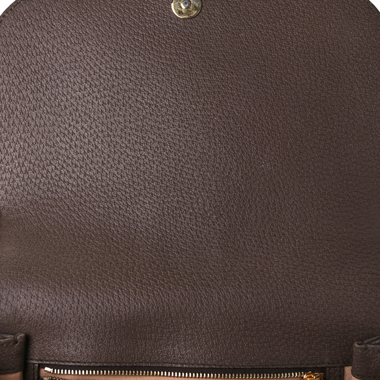GG Supreme Monogram Web Small Ophidia Flap Messenger Bag Brown