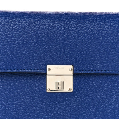 Hermes Chevre Mysore Clic 12 Wallet Bleu Electrique 7 of 14
