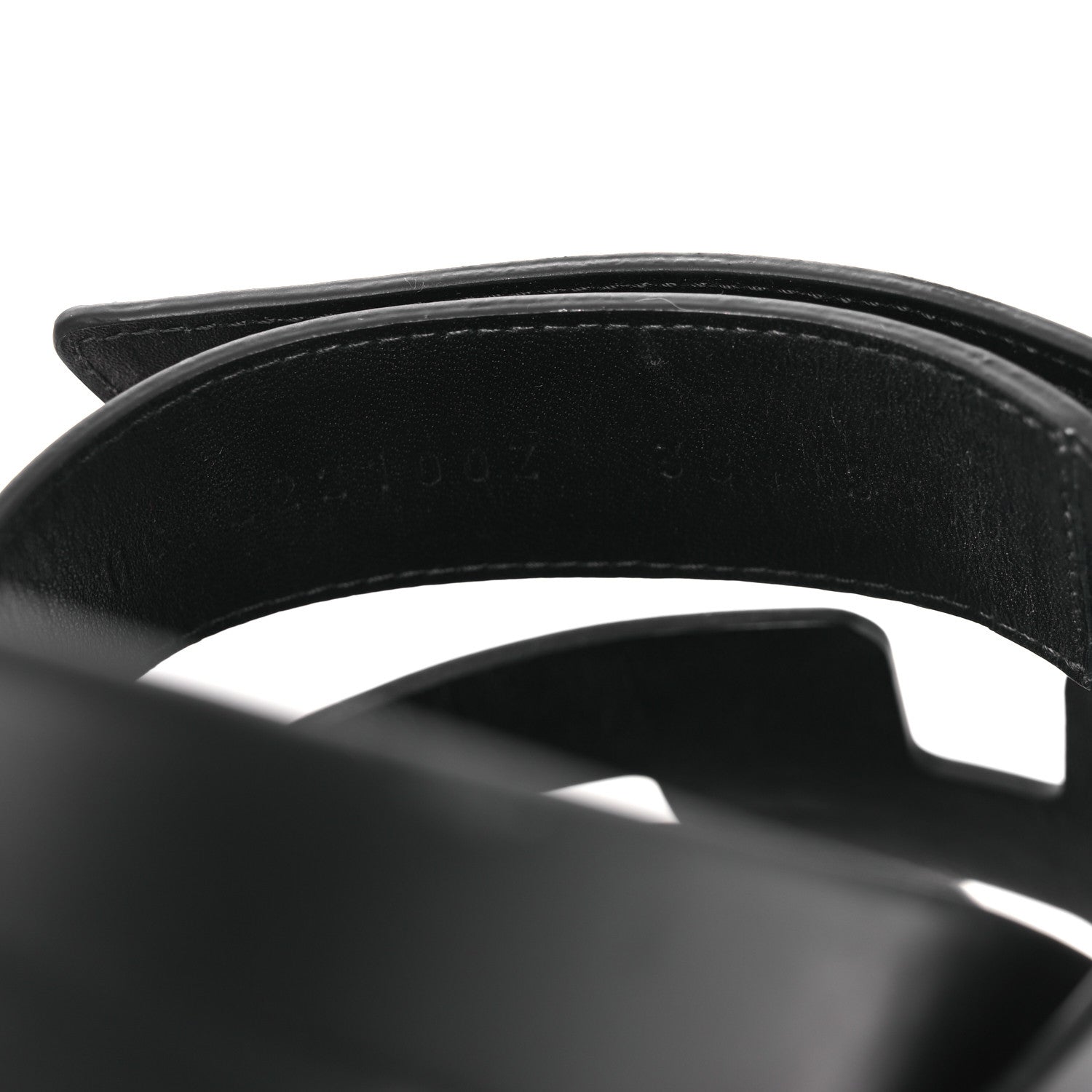 Hermes Calfskin Womens Chypre Sandals 38 Black 10 of 13