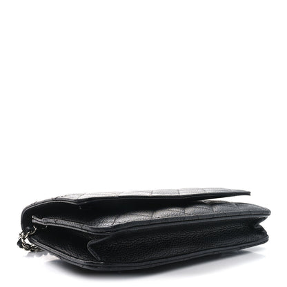 Chanel Caviar Quilted Wallet on Chain WOC Black 4 of 12