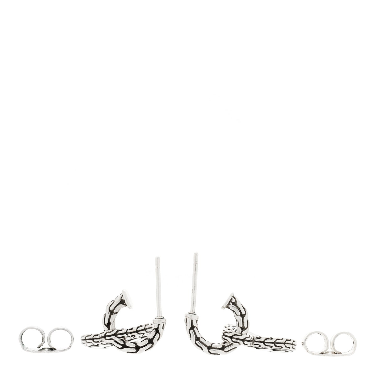 Sterling Silver Dot Disc Drop Earrings