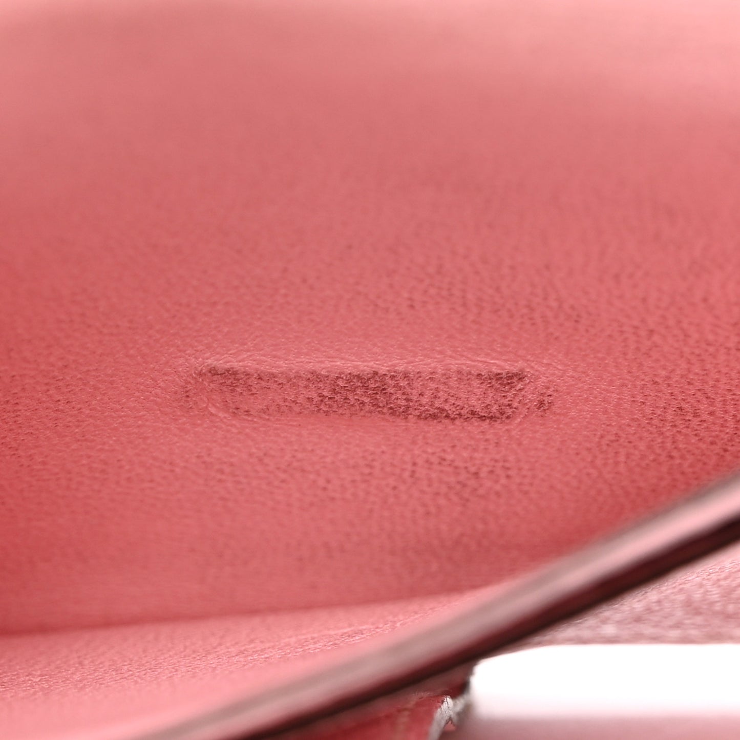 Chevre Mysore Bearn Card Holder Wallet Rose Sakura