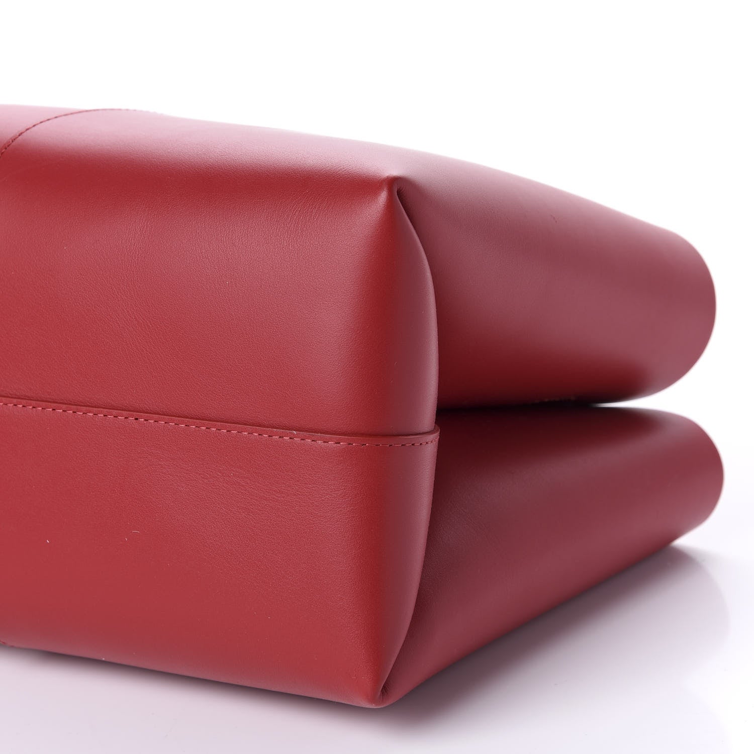 Mansur Gavriel Calfskin Mini Folded Bag Flamma 8 of 10