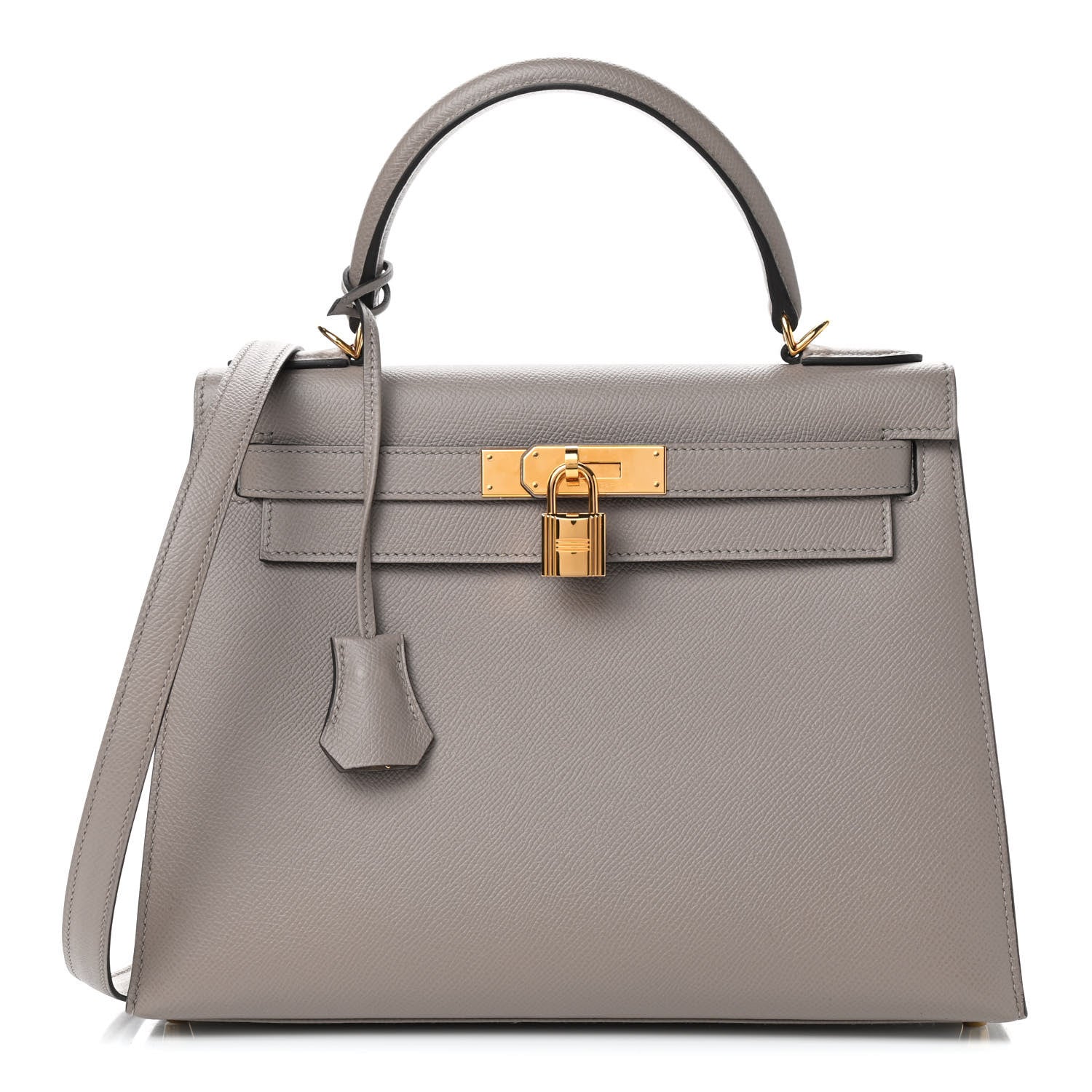 Hermes Epsom Kelly Sellier 28 Gris Asphalte 1 of 11