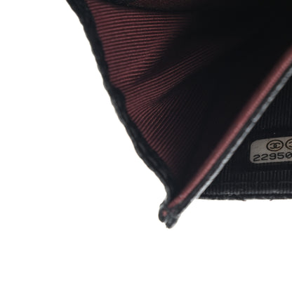 Chanel Caviar Quilted Flap Card Holder Black 8 of 12