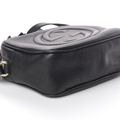 Gucci Pebbled Calfskin Small Soho Disco Bag Black 7 of 8