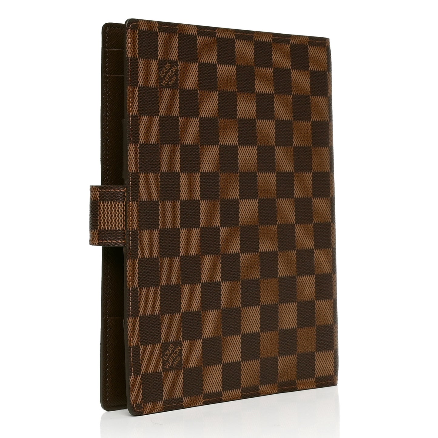 Damier Ebene Large Ring Agenda Cover