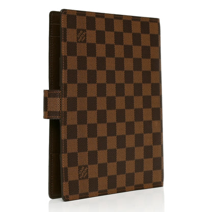 Louis Vuitton Damier Ebene Large Ring Agenda Cover 2 of 4