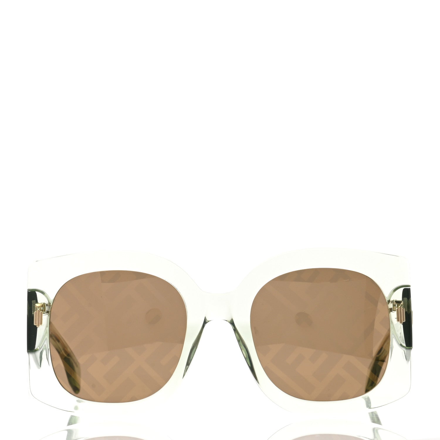Fendi Acetate FF Sunglasses FF 0436/G/S Green 2 of 6
