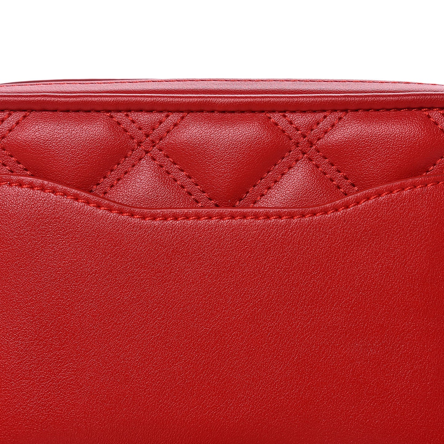 Calfskin Quilted The Softshot 21 Bag Red