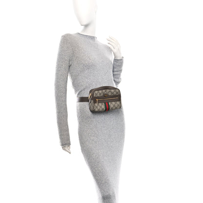 Gucci GG Supreme Monogram Small Ophidia Belt Bag 65 26 Dark Brown 2 of 10