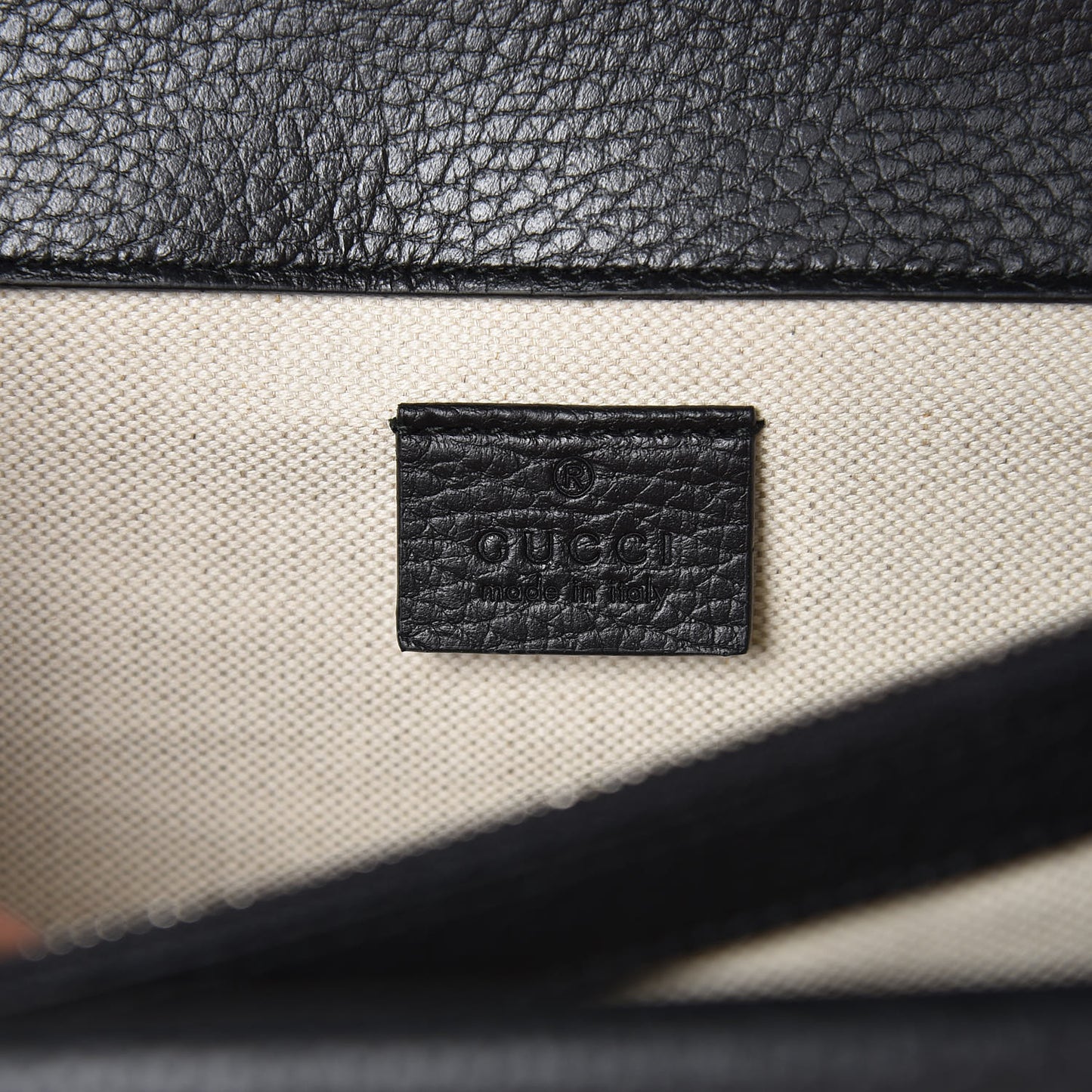 Pebbled Calfskin Small Dionysus Shoulder Bag Black