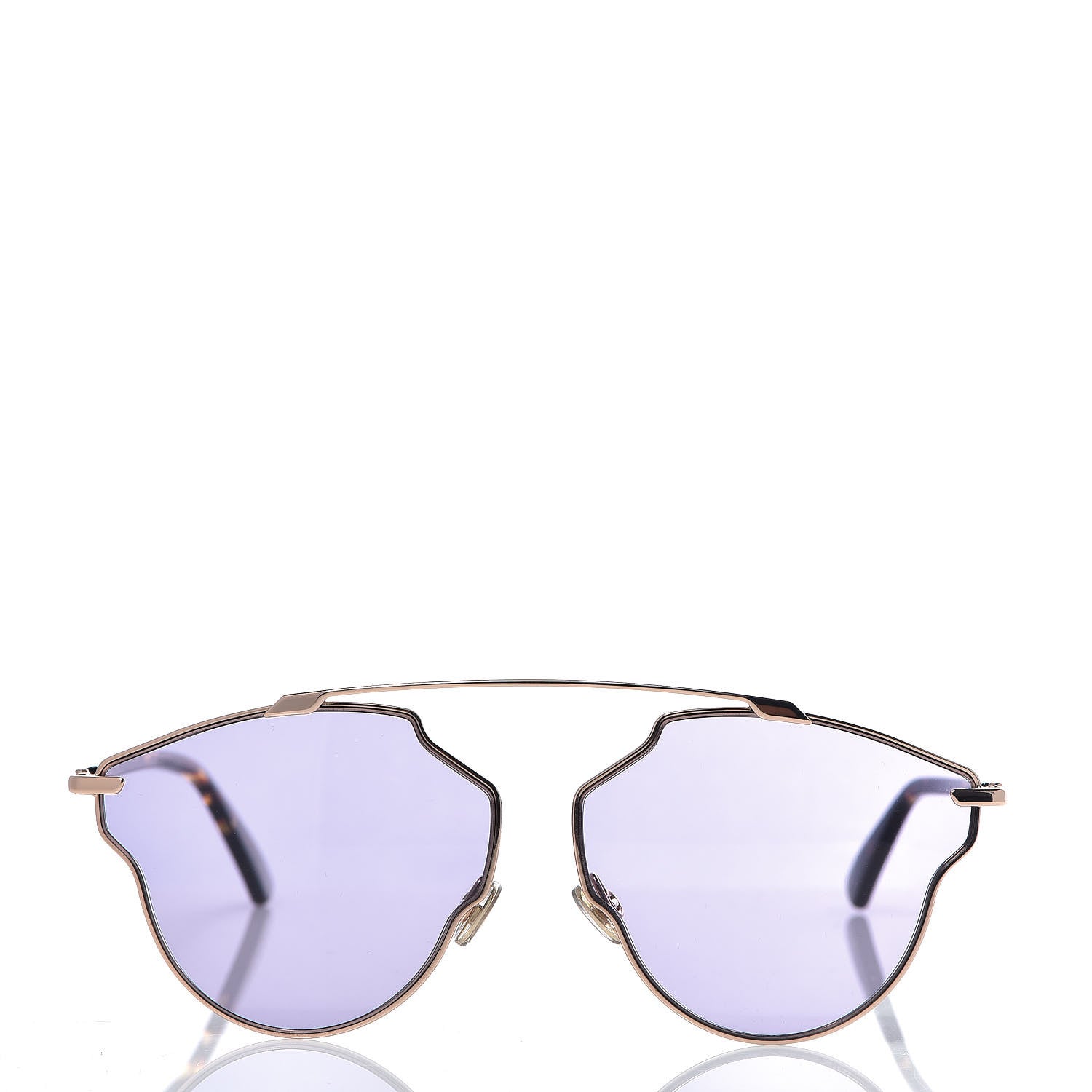 Christian Dior So Real Pop Sunglasses Rose Gold Purple 2 of 10