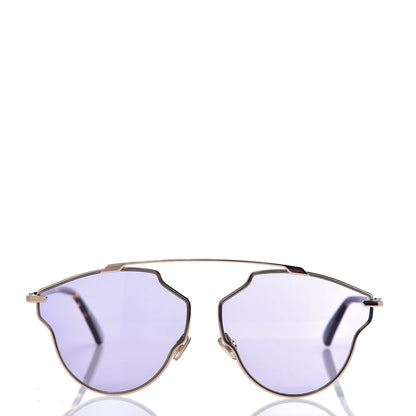 Christian Dior So Real Pop Sunglasses Rose Gold Purple 2 of 10