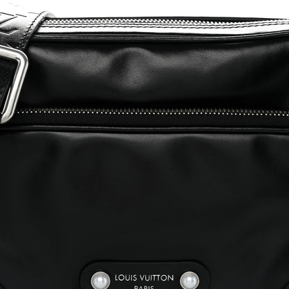 Louis Vuitton Calfskin Nil City Shoulder Bag Night Black 7 of 10