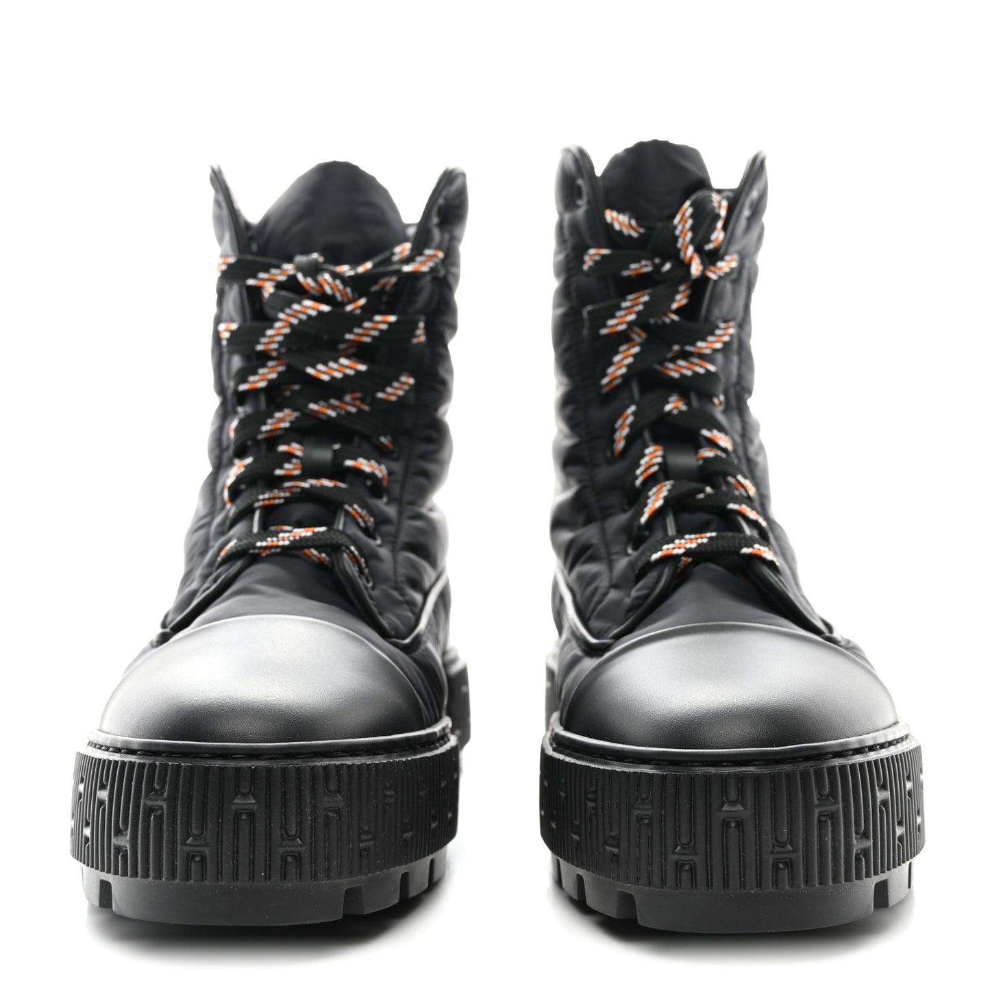 Calfskin Parachute Fresh Ankle Boots 38 Black