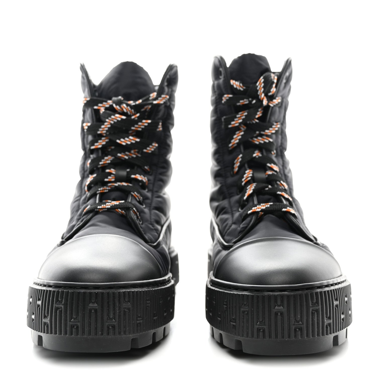 Hermes Calfskin Parachute Fresh Ankle Boots 38 Black 2 of 9