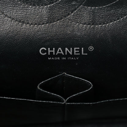 Chanel Patent Quilted Jumbo Double Flap Black 5 of 9