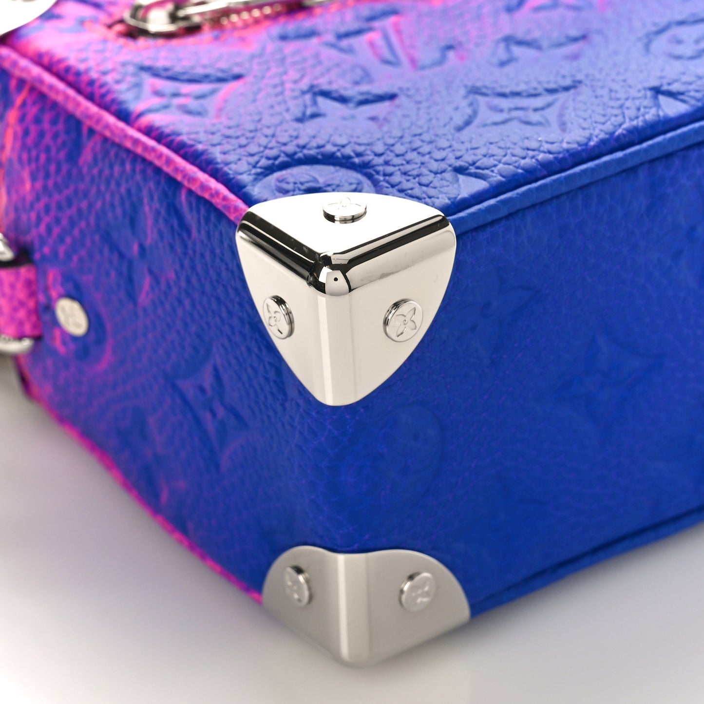 Taurillon Illusion Mini Soft Trunk Bleu Rose