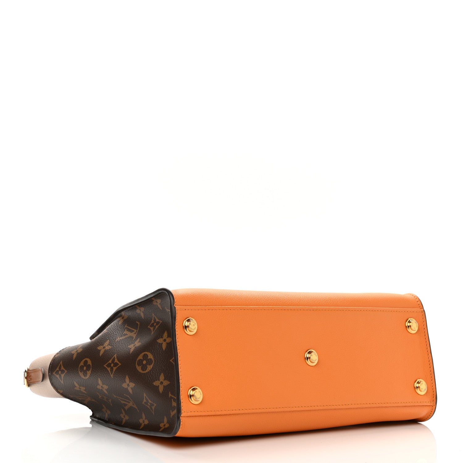 Louis Vuitton Calfskin Monogram On My Side Summer Gold 4 of 10