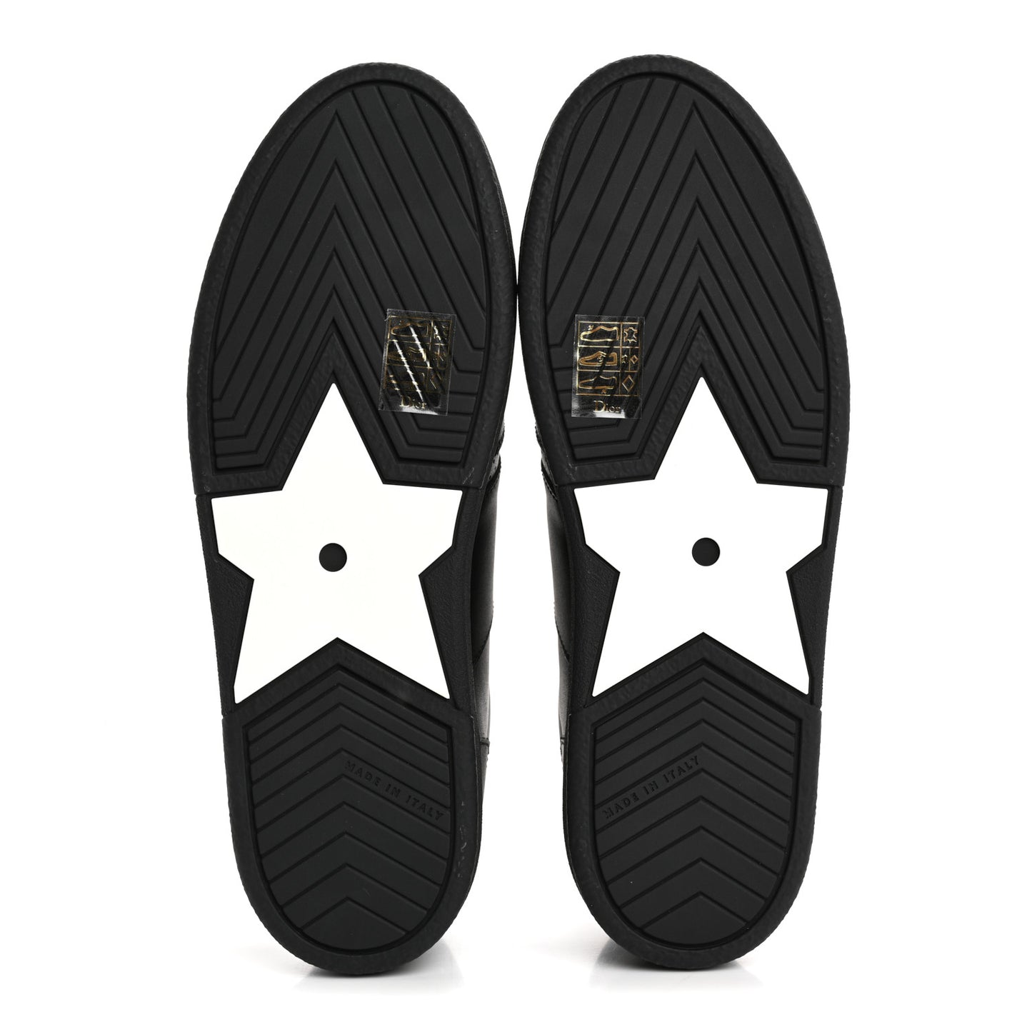 Calfskin Suede Logo Sneakers 38 Black