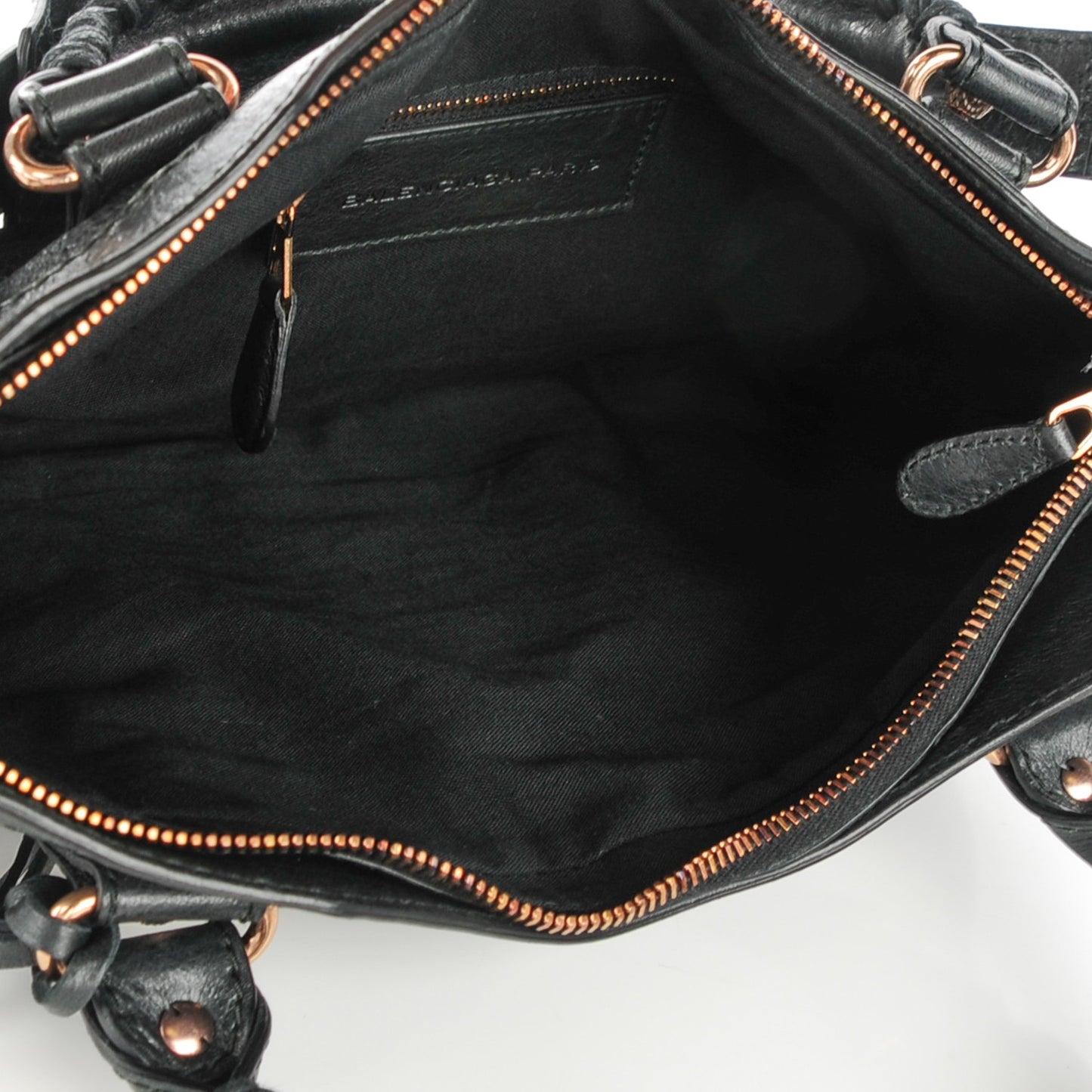 Agneau Giant 12 Rose Gold Hardware First Black