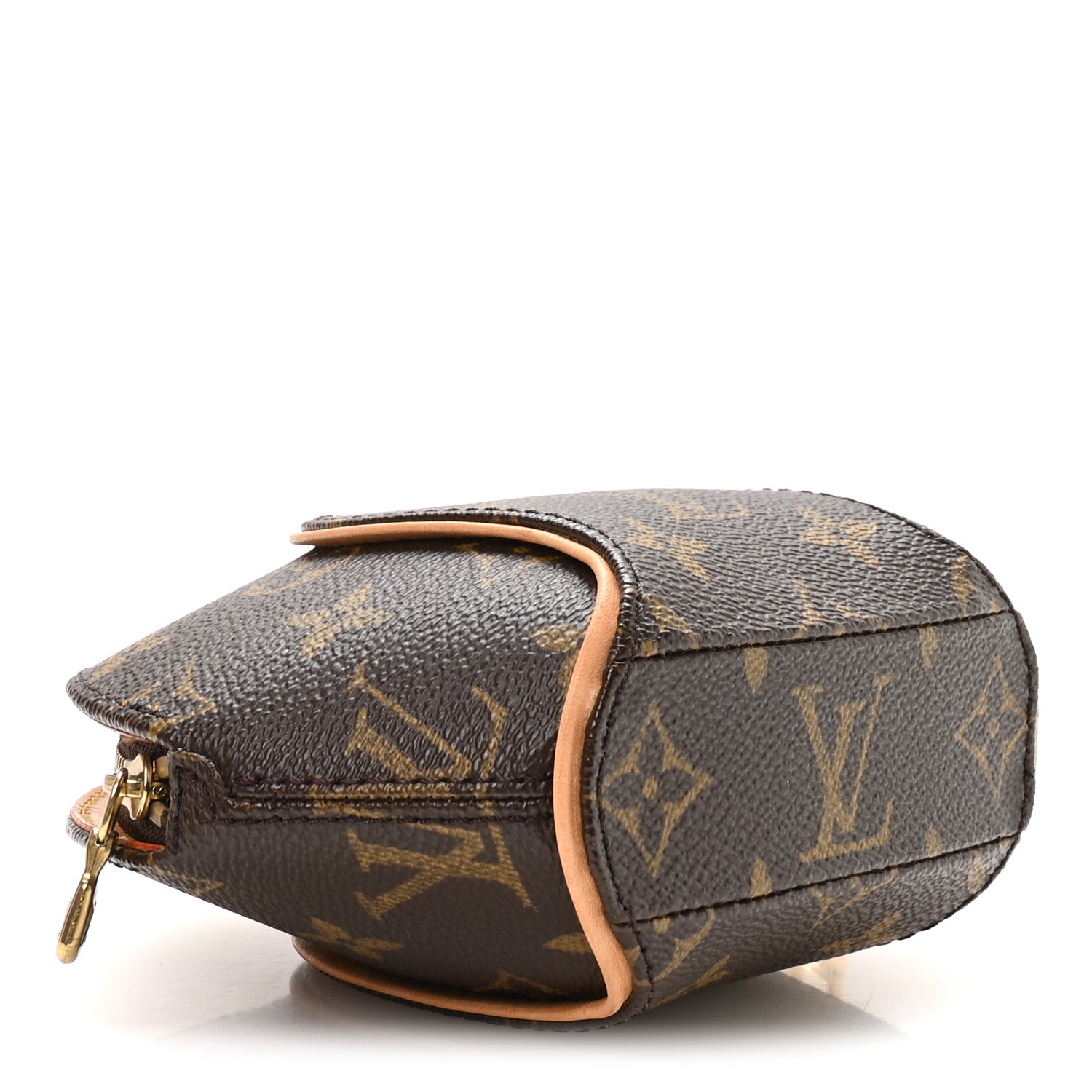 Louis Vuitton Monogram Mini Ellipse Wristlet Clutch 4 of 7