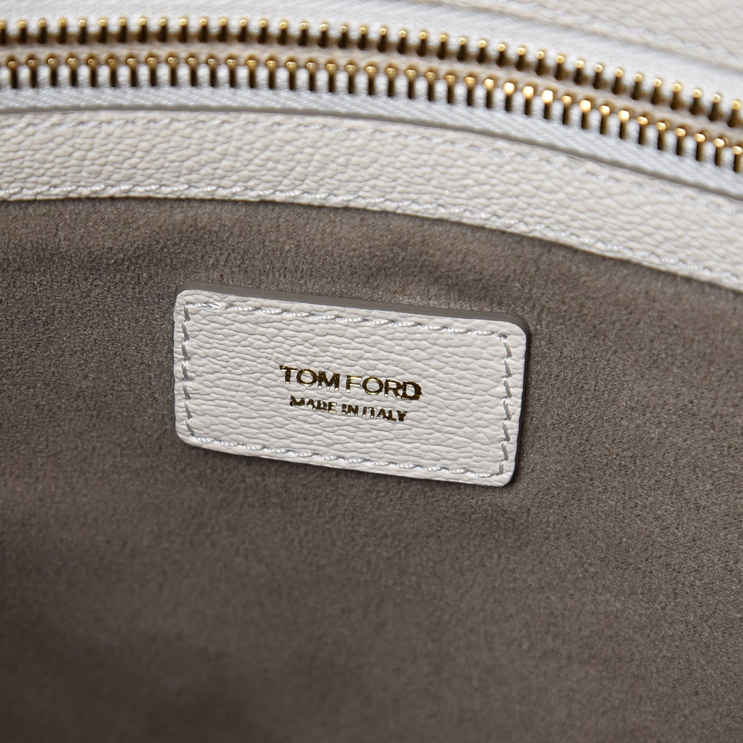 Tom Ford Vendome Calfskin Nina Utiity Hobo Ivory 8 of 8