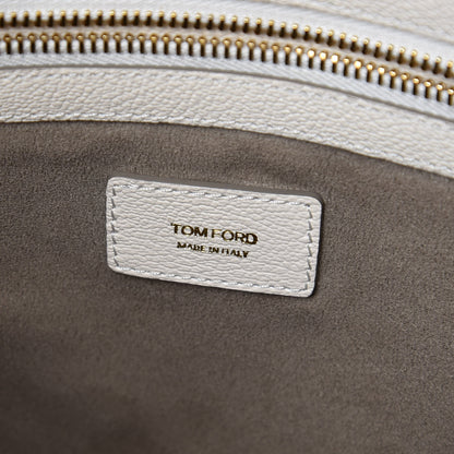 Tom Ford Vendome Calfskin Nina Utiity Hobo Ivory 8 of 8