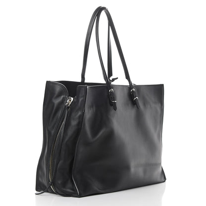 Balenciaga Supple Calfskin Papier A4 Zip Around Tote Black 3 of 11