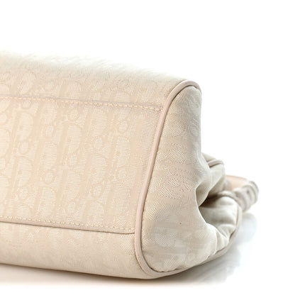 Christian Dior Nylon Monogram Small Lovely Tote White 10 of 12